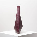 Vintage Faux Woven Leather Shoulder Bag – Damen Handtasche, Große Halbmond Tote Bag mit Reißverschluss, Alltag & Pendeln