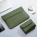 PU-Leder Laptop Sleeve – Schutzhülle für MacBook Air/Pro 13–16 Zoll, Xiaomi, Dell, HP, ASUS Notebook Case