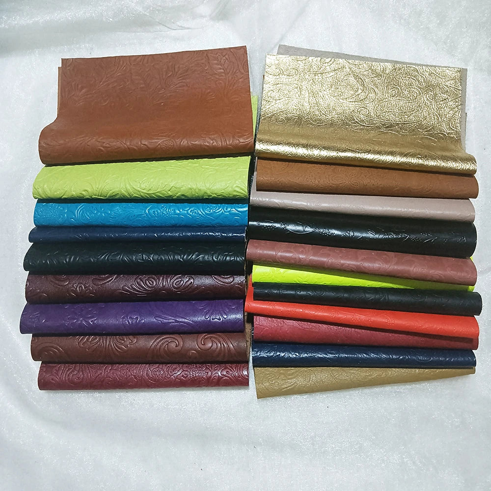 Pflanzlich gegerbtes Rindsleder für DIY & Handarbeit – Naturbelassenes Vollnarbenleder 1,0–2,0 mm für Möbel, Taschen & Lederkunst