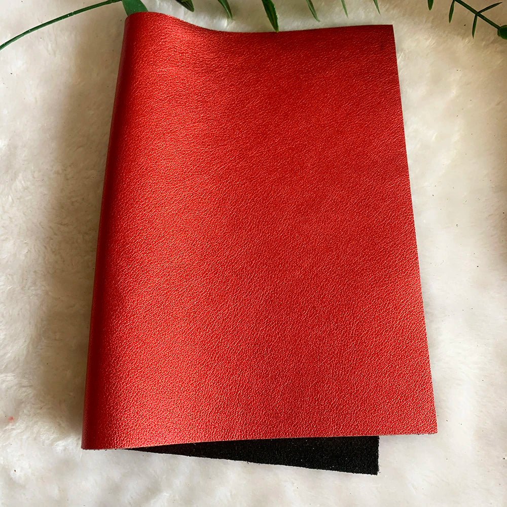 Metallisch glänzendes Echtleder Rindsleder – Gold & Silber Top Layer Leder 20 × 30 cm für DIY Taschen & Accessoires