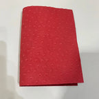 Geprägtes Echtleder Rindsleder Top Layer – Chromgegerbtes Leder 1,0–1,5 mm im A4-Format für DIY Taschen & Accessoires