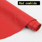 Buntes weiches Rindsleder am Stück – Hochwertiges Echtleder 1,5 mm für Taschen, Polster & DIY Lederprojekte