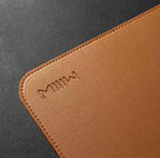 MIIIW Oversize Leder-Kork Mauspad – Doppelseitige, Wasserdichte XXL Desk Mat 900×400 mm, Weiche & Langlebige Schreibtischunterlage