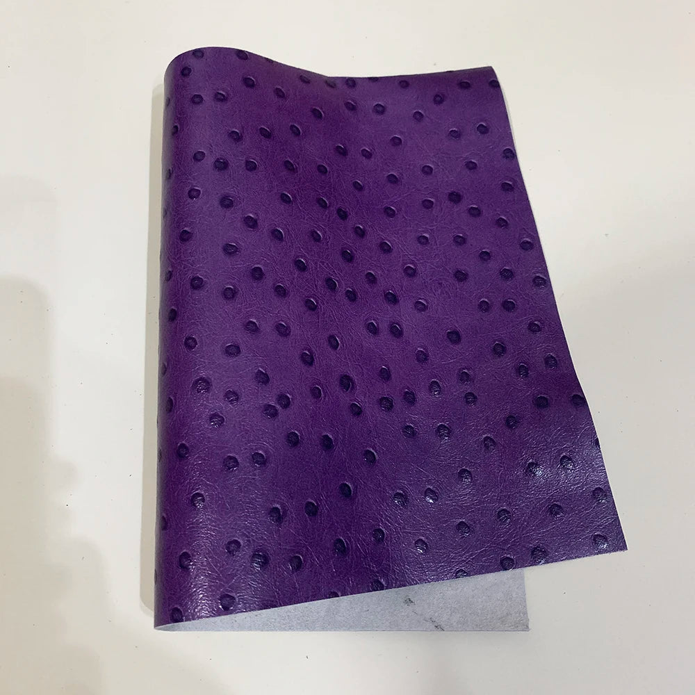 Geprägtes Echtleder Rindsleder Top Layer – Chromgegerbtes Leder 1,0–1,5 mm im A4-Format für DIY Taschen & Accessoires