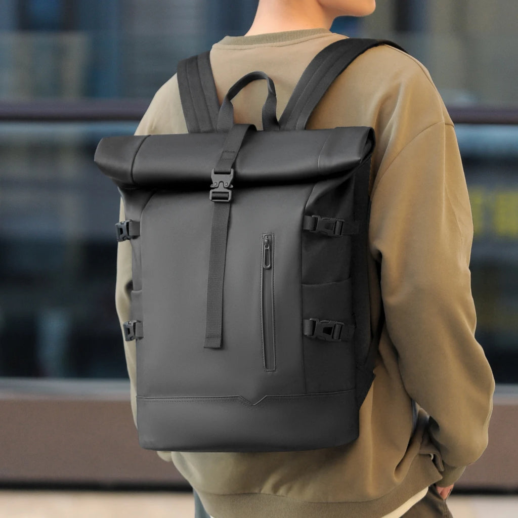 MYCO Business Rucksack Unisex – Grand sac à dos pour ordinateur portable de 17,3 pouces, facile et léger pour les étudiants, les étudiants et les voyages