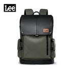 LEE Flip Leder-Rucksack Unisex – Großer Business & Freizeit Laptoprucksack (16 Zoll), wasserfest & leicht