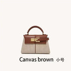 Trapezförmige Damen Handtasche aus PU-Leder – Elegante Top-Handle Bag im Nischen-Design, vielseitig & modern (2025)