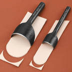 WUTA Basic Series Lederstanzen Set 5–11 tlg. – Halbmond- & Eckenstanzer aus Carbonstahl für Gürtel, Taschen & Riemenenden