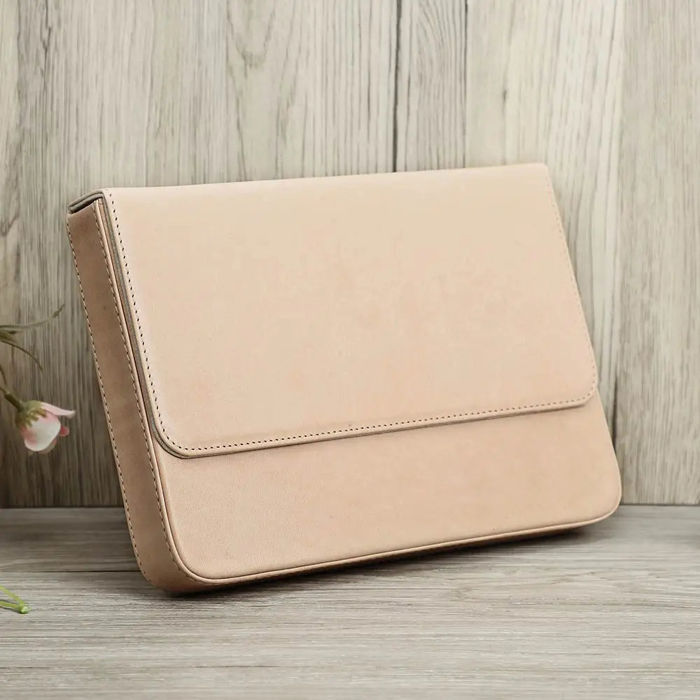 Luxuriöses Leder Füllfederhalter-Etui mit 12 Fächern – Hochwertige Stiftebox aus echtem Leder mit herausnehmbarem Einsatz