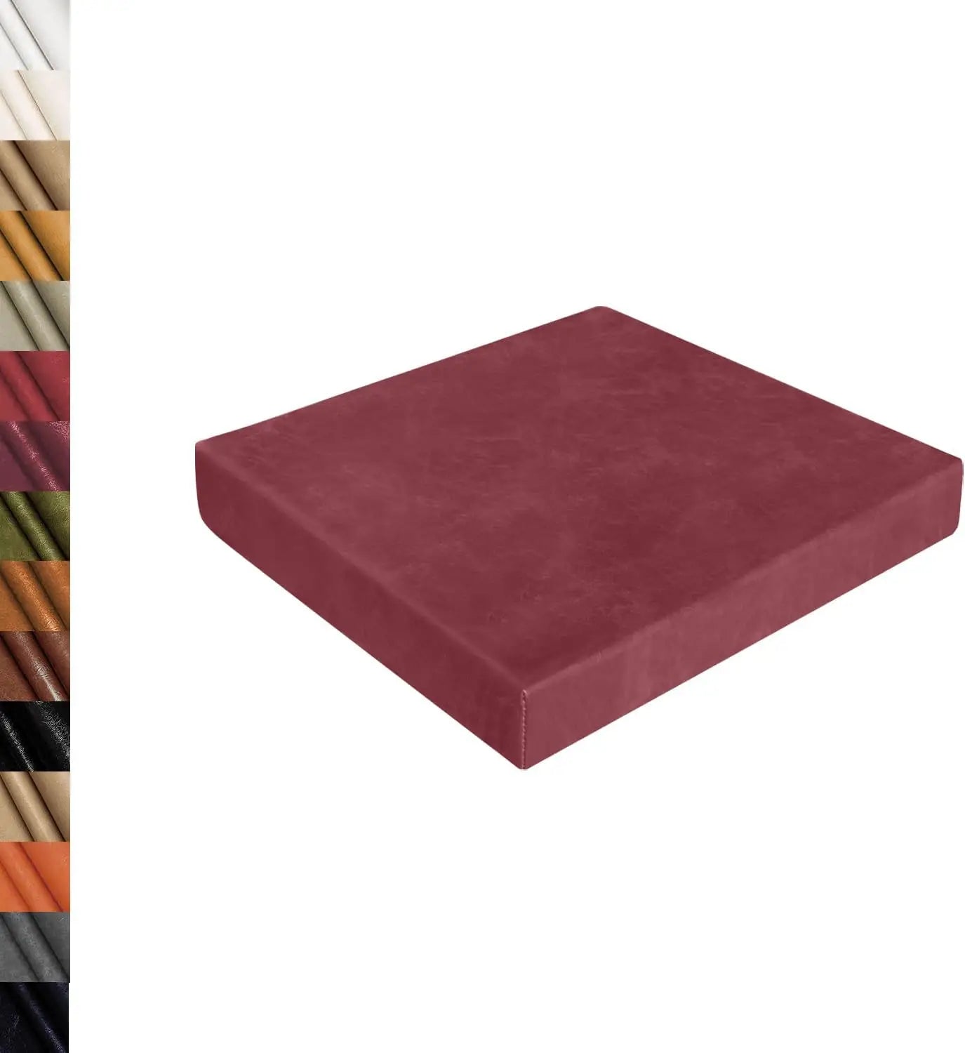 Maßgefertigtes wasserdichtes Sitzkissen aus Wax-Leder – Komfortable Bankauflage für Garten, Terrasse & Schaukel