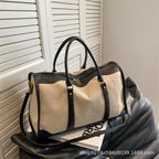 Große Damen Travel Bag 2025 – Modische Schulter- &amp; Reisetasche mit Reißverschluss, leichte Commuter Handtasche mit großem Fassungsvermögen 