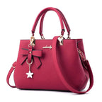 Damen PU-Handtasche – Crossbody & Messenger Bag mit Blumen-Design für Alltag & Shopping