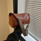 Vintage PU-Leder Boston Handtasche für Damen – Kleine Pillow Crossbody Bag, Modische Schultertasche für Casual & Reisen