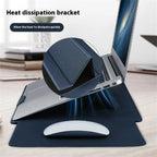 Funda de piel sintética para portátil – Funda impermeable con función atril para MacBook de 13 a 16 pulgadas, HP, Lenovo, Samsung 