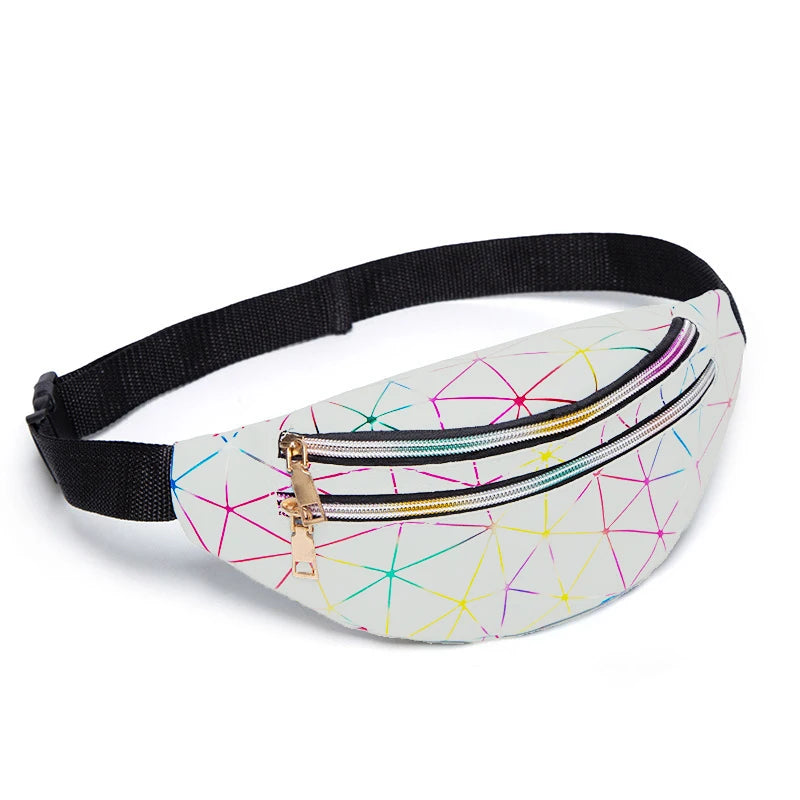 Yogodlns Damen Bauchtasche – Solide PU-Leder Fanny Pack, Kleine Gürteltasche & Chest Bag für Handy und Schlüssel