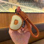 Bunter PU-Leder Schlüsselanhänger mit geflochtener Handschlaufe – Anti-Verlust Keychain &amp; Lanyard for Schlüssel, Tasche, Koffer &amp; Handy 