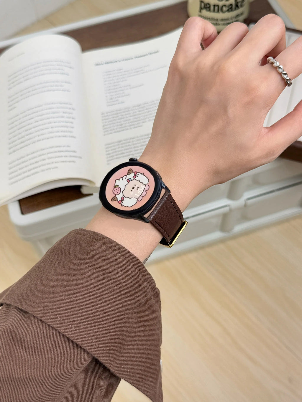 Lederarmband für Samsung Galaxy Watch – Hochwertiges Leather Loop Watchband 20 mm & 22 mm für Galaxy Watch 4–7, FE & Classic