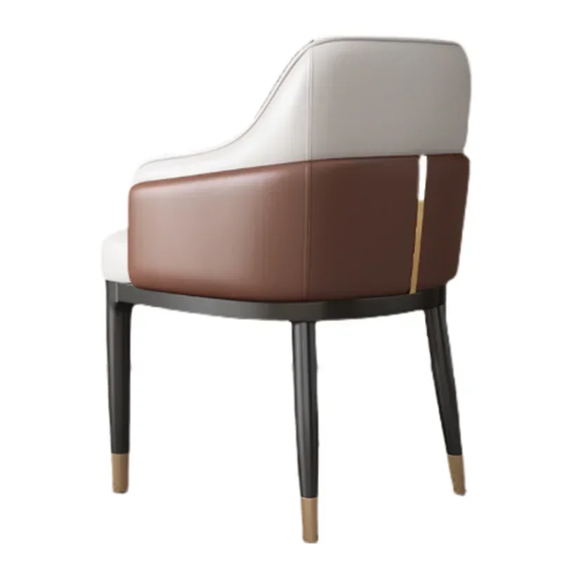 Italienisches Design Esszimmerstuhl aus PU-Leder – Moderner Polsterstuhl für Küche, Schlafzimmer, Hotel & Restaurant