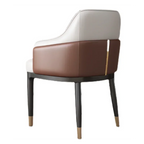 Italienisches Design Esszimmerstuhl aus PU-Leder – Moderner Polsterstuhl für Küche, Schlafzimmer, Hotel & Restaurant